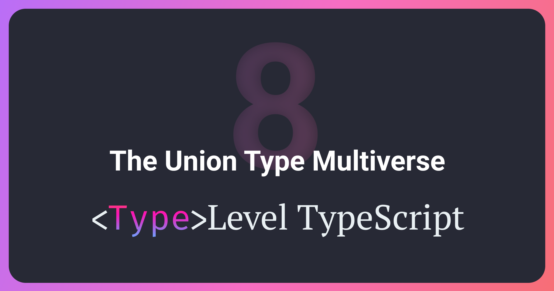 typescript union type assignment